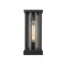 Z-Lite Glenwood 1 Light Outdoor Wall Sconce, Black & Clear 586S-BK - alternate 2